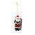 Enfeite Para Pendurar - Papai Noel Verde - 12cm - 1 unidade - Cromus - Rizzo - Imagem 1