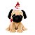 Pelúcia Cachorro com Guizo, Som e Movimento - 30cm - 1 unidade - Cromus - Rizzo - Imagem 1