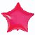 Balão de Festa Metalizado 18"45cm - Estrela Pink - 1 unidade - Partiufesta - Rizzo - Imagem 1