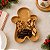 Bandeja Decorativa - Biscoito Gingerbread - Ocre - 20x15cm - 1 unidade - Só Boleiras - Rizzo - Imagem 4