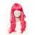 Peruca De Carnaval Com Franja - Rosa Neon - 1 unidade - Cromus - Rizzo - Imagem 1