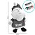 Papai Noel de Pelúcia Personalizado - 36cm - 1 unidade - Rizzo - Imagem 3