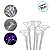 Suporte Para Balões 50cm -  Cristal - 5 unidades - Bonus Inflatores - Rizzo - Imagem 3