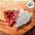 Blister Árvore de Brigadeiro - Vermelho  - 5 unidades - Rizzo - Imagem 3