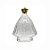 Frasco para Perfumaria de Vidro com Tampa - Santa - 75ml - 1 unidade - Rizzo - Imagem 1