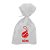 Saco para Surpresas de Natal Personalizado - Bola de Natal - 13x25cm - 10 unidades - Rizzo Personalizado - Imagem 1