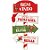 Placa Decorativa ''Bem-Vindo Oficina do Papai Noel'' - 23,5x43,5 - Ref. DHN-055 - 1 unidade - Litoarte - Rizzo - Imagem 1