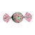 Papel Trufa 14,5x15,5cm - Liberty Verde - 100 unidades - Cromus - Rizzo Embalagens - Imagem 1