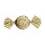 Papel Trufa 14,5x15,5cm - Arabesco Ouro Marfim - 100 unidades - Cromus - Rizzo Embalagens - Imagem 1