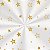 Saco Decorado Estrela Ouro - 10x14cm - 100 unidades - Cromus - Rizzo Embalagens - Imagem 1