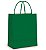Sacola de Papel P  Verde Bandeira - 21,5x15x8cm - 10 unidades - Cromus - Rizzo Embalagens - Imagem 1