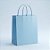 Sacola de Papel GG Azul Bebê - 39x32x16cm - 10 unidades - Cromus - Rizzo Embalagens - Imagem 1