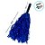 Pompom Metalizado Mamãe Sacode de Carnaval - Azul Royal - 1 unidade - Rizzo - Imagem 2