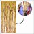Cortina Decorativa Larga Metalizada Dourada - 60cm x 2,35m  - 1 unidade - Rizzo - Imagem 1