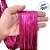 Chicote Metalizado Franja Carnaval 80cm - Pink - 1 unidade - Rizzo - Imagem 2