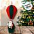 Enfeite Decorativo De Natal - Papei Noel No Balão - 60cm - 1 unidade - Rizzo - Imagem 3