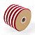 Fita Decorativa Aramada - Listrada Branco e Vermelho - 6,3x914cm - 1 unidade - Cromus - Rizzo - Imagem 4