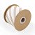 Fita Decorativa Aramada - Listras Marfim e Ouro com Glitter - 6,3x914cm - 1 unidade - Cromus - Rizzo - Imagem 4