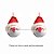 Bola de Natal com led - Papai Noel - 8cm - 1 unidade - Cromus - Rizzo - Imagem 2