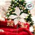 Poinsétia Decorativa - Champanhe Com Glitter - 30cm - 1 unidade - Cromus - Rizzo - Imagem 3