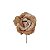 Flor Decorativa - Rosa Ouro - 17cm - 1 unidade - Cromus - Rizzo - Imagem 1