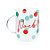 Caneca de Vidro - Noel - 470ml - 1 unidade - Cromus - Rizzo - Imagem 1