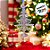 Enfeite de Natal para pendurar - Árvore Nacarado - 13cm - 1 unidade - Cromus - Rizzo - Imagem 3