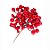 Pick Decorativo de Natal - Frutas Vermelhas - 29cm - 1 unidade - Rizzo - Imagem 1