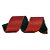 Fita Decorativa Aramada - Vermelho com Glitter - 6,3x914cm   - 1 unidade - Cromus - Rizzo - Imagem 1