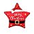 Balão de Festa Microfoil 19" 48cm - Merry Christimas - 1 unidade - Rizzo - Imagem 1