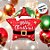 Balão de Festa Microfoil 19" 48cm - Merry Christimas - 1 unidade - Rizzo - Imagem 3