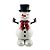 Balão de Festa Microfoil 47" 119cm - Boneco De Neve - 1 unidade - Rizzo - Imagem 1