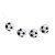 Varalzinho de Globos Bolas de Futebol - 01 unidade - Cromus - Rizzo Festas - Imagem 1