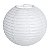 Lanterna de Papel Branco 15cm - 01 unidade - Cromus - Rizzo Festas - Imagem 1