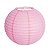 Lanterna de Papel Rosa 25cm - 01 unidade - Cromus - Rizzo Festas - Imagem 1