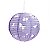 Lanterna de Papel Borboleta Lilás 30cm - 01 unidade - Cromus - Rizzo Festas - Imagem 1