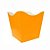 Cachepot de Papel - Laranja - 9x9 - 10 unidades - NC TOYS - Rizzo - Imagem 1