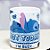 Caneca Pop New Gift Stitch Sonhando com OHANA - 350ml - Disney Original - 1 unidade - Zona Criativa - Rizzo - Imagem 1