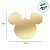 Enfeite Para Pendurar De Natal - Pingente Mickey Ouro - 12cm - Disney Original - 1 unidade - Cromus - Rizzo - Imagem 3