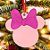 Enfeite Para Pendurar De Natal - Pingente Minnie Com Laço - 15cm - Disney Original - 1 unidade - Cromus - Rizzo - Imagem 1