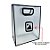 Sacola PVC com Alça Preta Personalize com Logo - 40x30x12cm - 1 unidade - Rizzo - Imagem 1