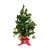 Kit Árvore De Natal Com Pinheiro e Bolinhas Douradas - 45cm - 1 unidade - Cromus - Rizzo - Imagem 1