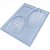 Forma Especial de Acetato Ovo Elegance 150g 3 Partes - Ref. 10345 - 1 unidade - BWB - Rizzo - Imagem 1