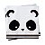 Guardanapo Festa Panda Branco - 20 unidades - Cromus - Rizzo Festas - Imagem 1