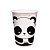 Copo de Papel Festa Panda 240Ml - 8 unidades - Cromus - Rizzo Festas - Imagem 1