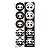 Adesivo Redondo para Lembrancinha Festa Panda - 30 unidades - Cromus - Rizzo Festas - Imagem 1