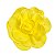 Flor Decorativa Amarelo 30cm - 01 unidade - Cromus - Rizzo Festas - Imagem 1