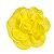 Flor Decorativa Amarelo 30cm - 01 unidade - Cromus - Rizzo Festas - Imagem 1