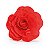 Flor Decorativa Vermelho 30cm - 01 unidade - Cromus - Rizzo Festas - Imagem 1