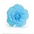 Flor Decorativa Azul 30cm - 01 unidade - Cromus - Rizzo Festas - Imagem 1